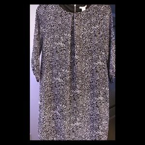 Lovely georgette fully lined knee length dress.